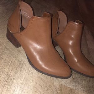 Brown booties!